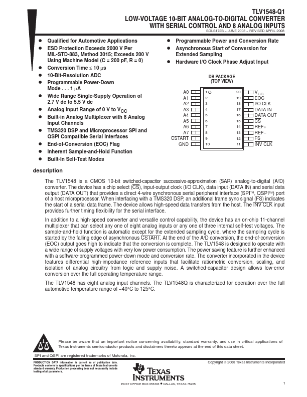 TLV1548-Q1