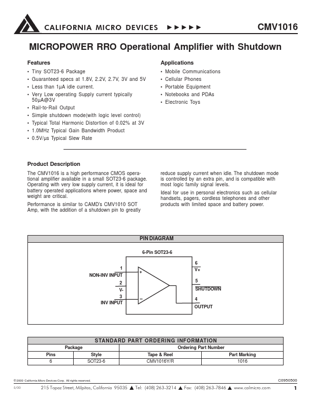 CMV1016