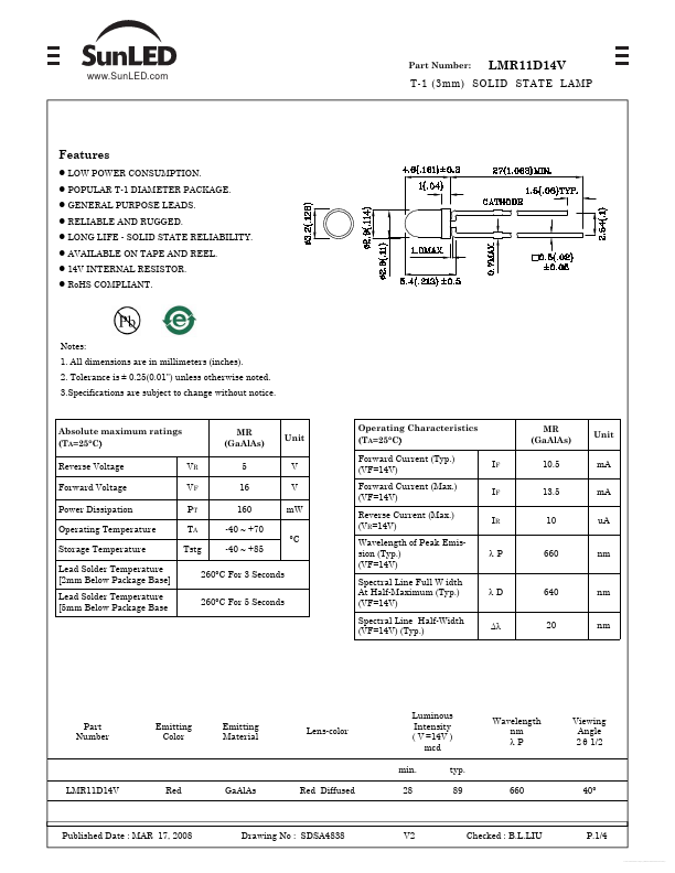 LMR11D14V