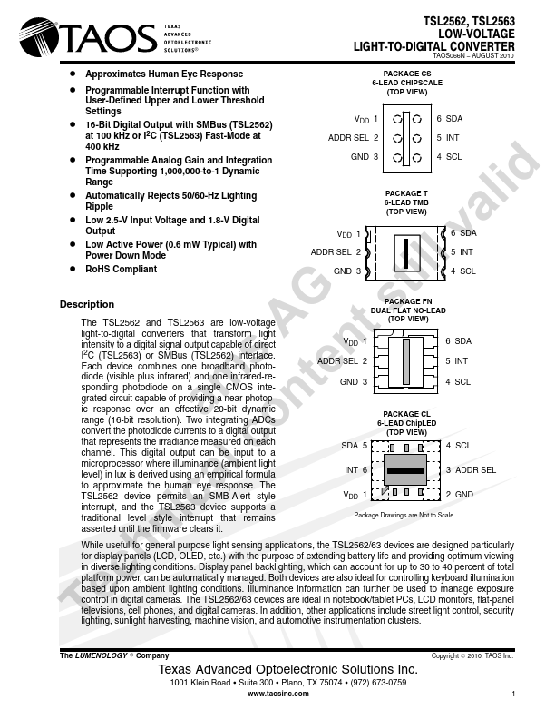 TSL2563