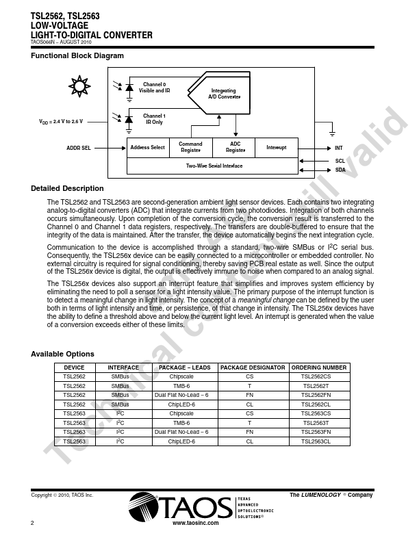 TSL2563