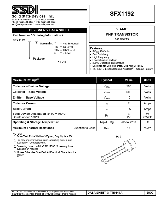 SFX1192