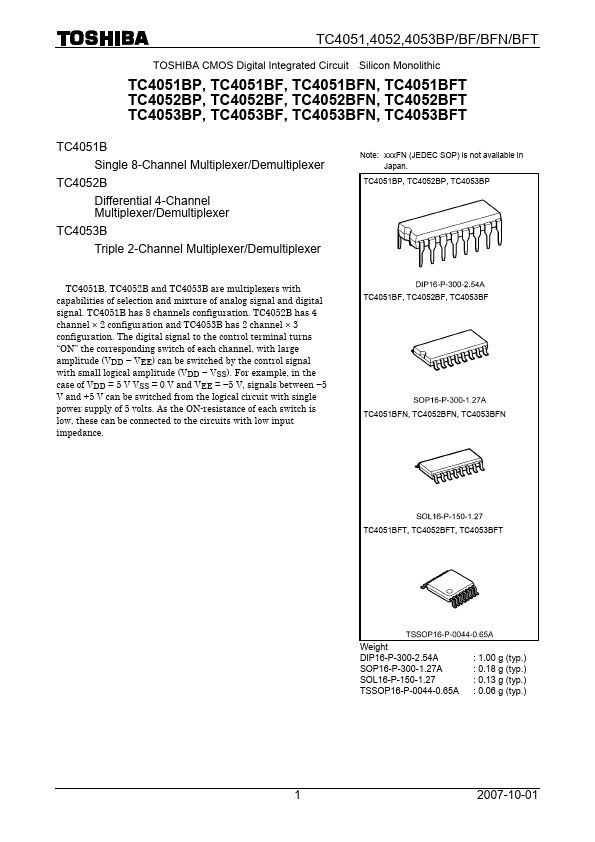 TC4052BFN