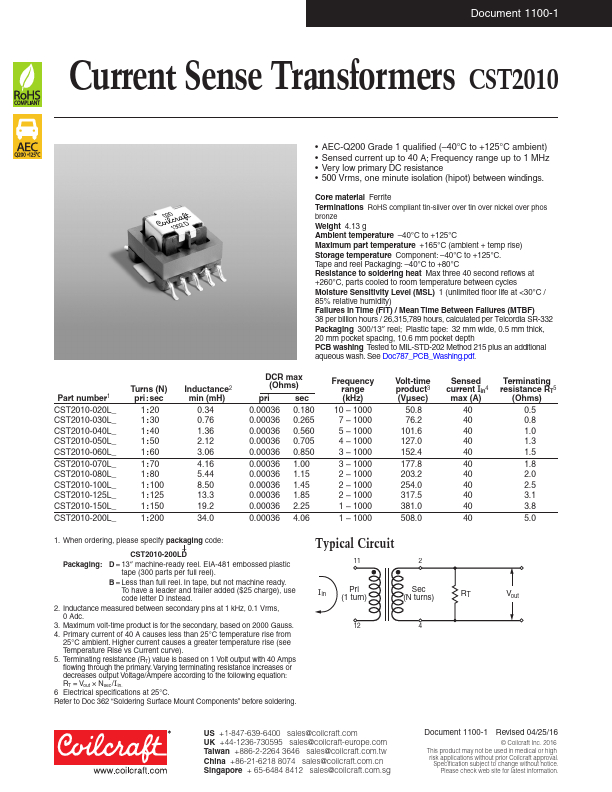 CST2010-150LB