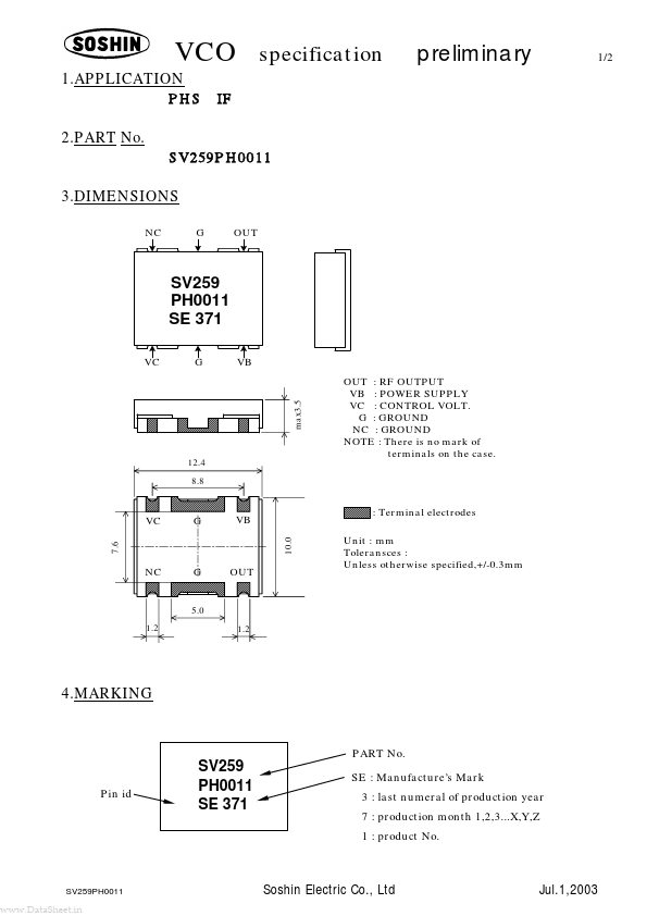 SV259PH0011