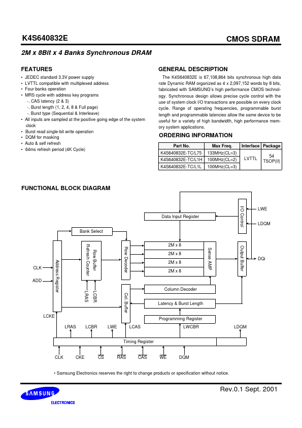 K4S640832E-TC1H