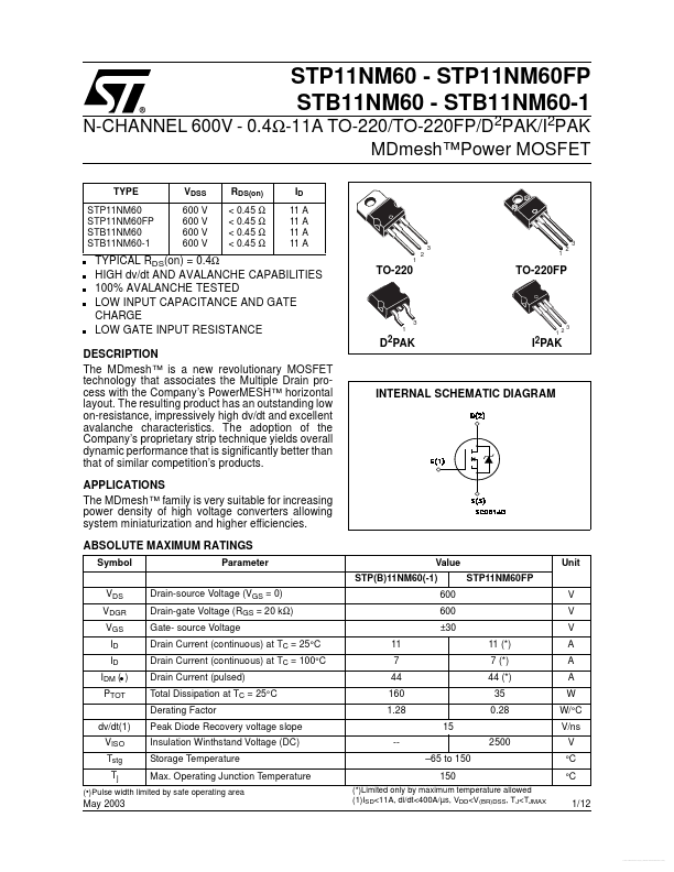 P11NM60FP