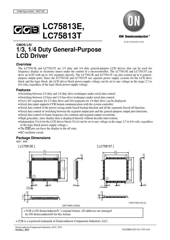 LC75813T