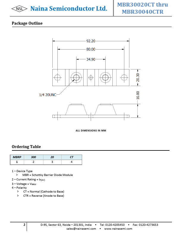 MBR30035CT