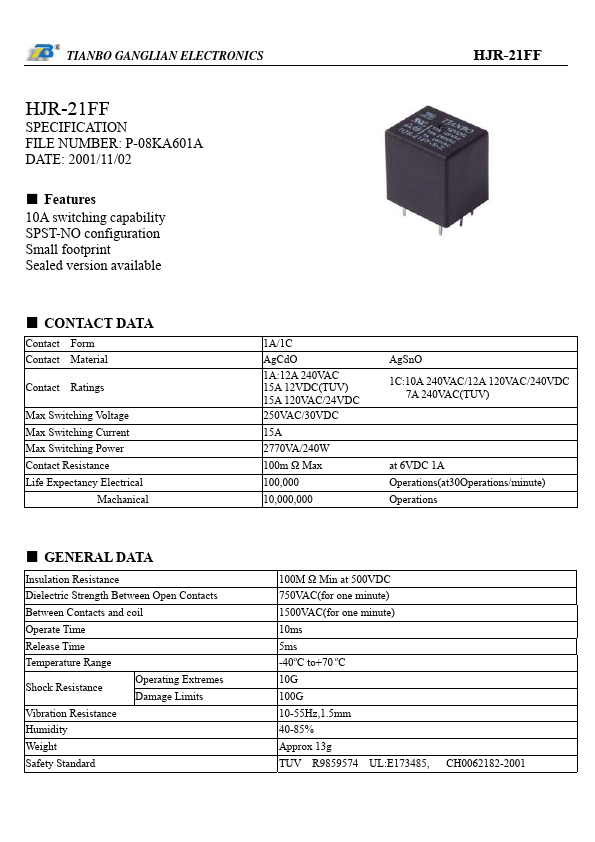 HJR-21FF