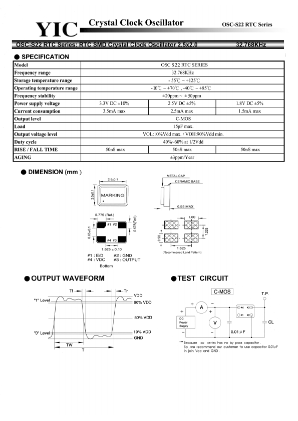 OSC-S22RTC