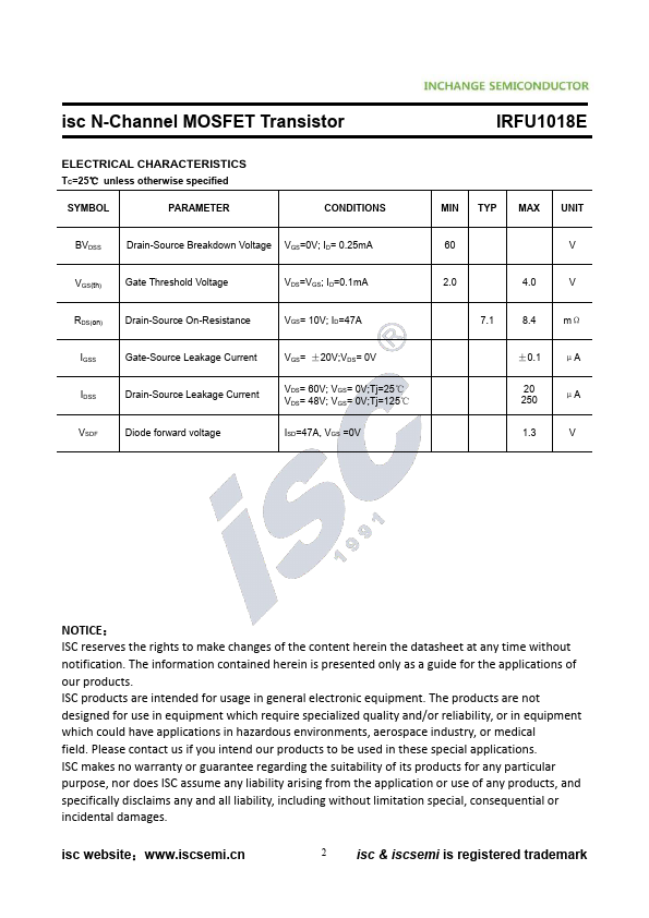 IRFU1018E