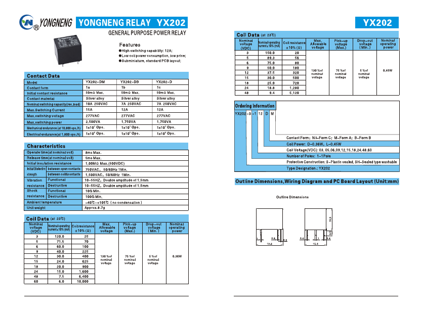 YX202-SH-112DB