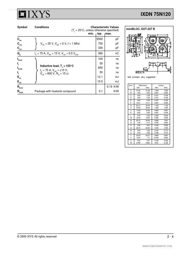 IXDN75N120