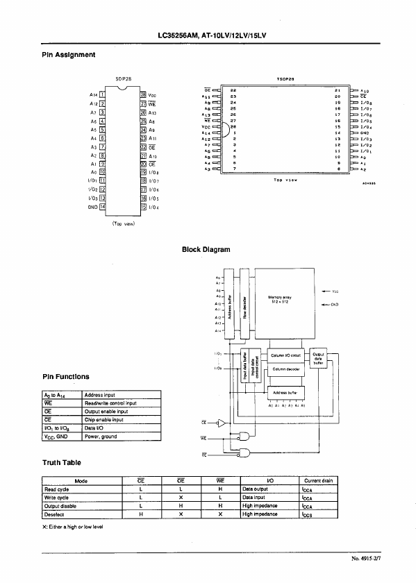 LC35256AT-15LV