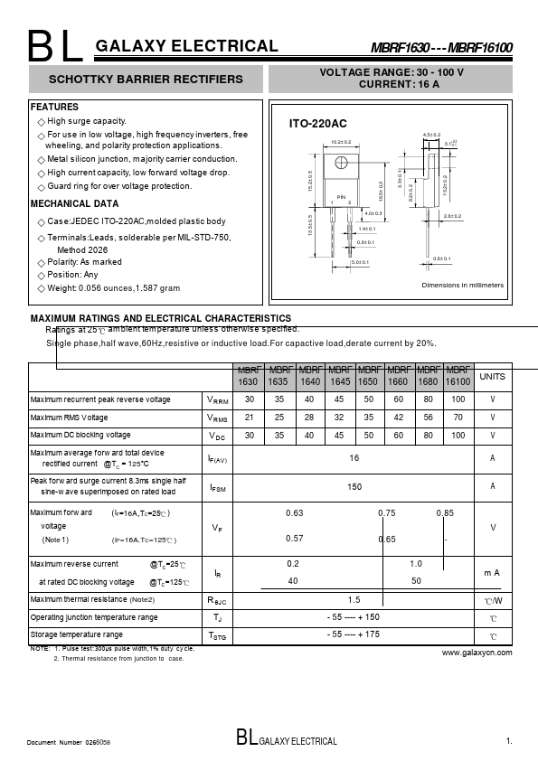 MBRF16100