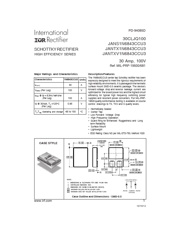 JANTXV1N6843CCU3