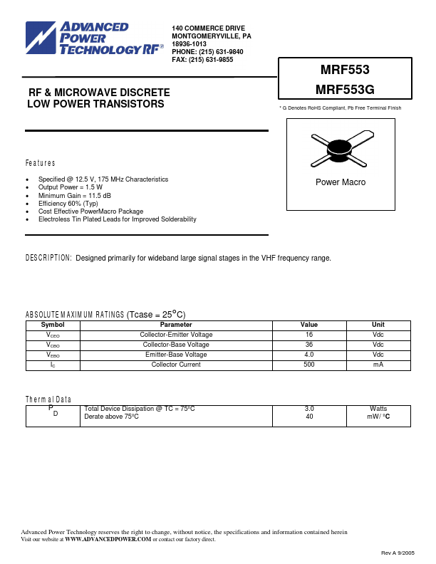 MRF553