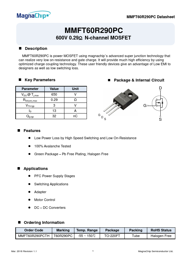 MMFT60R290PC