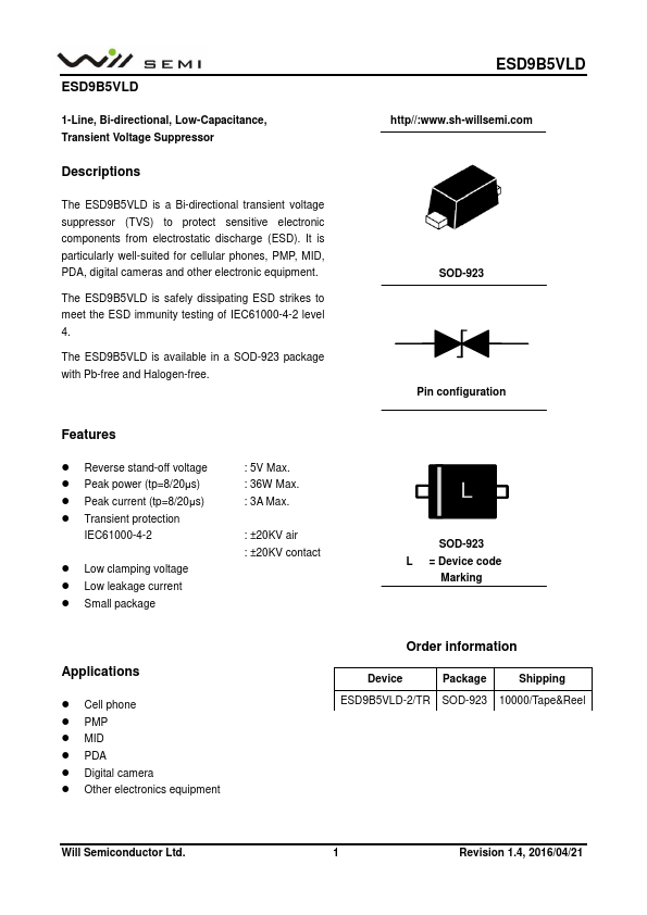 ESD9B5VLD