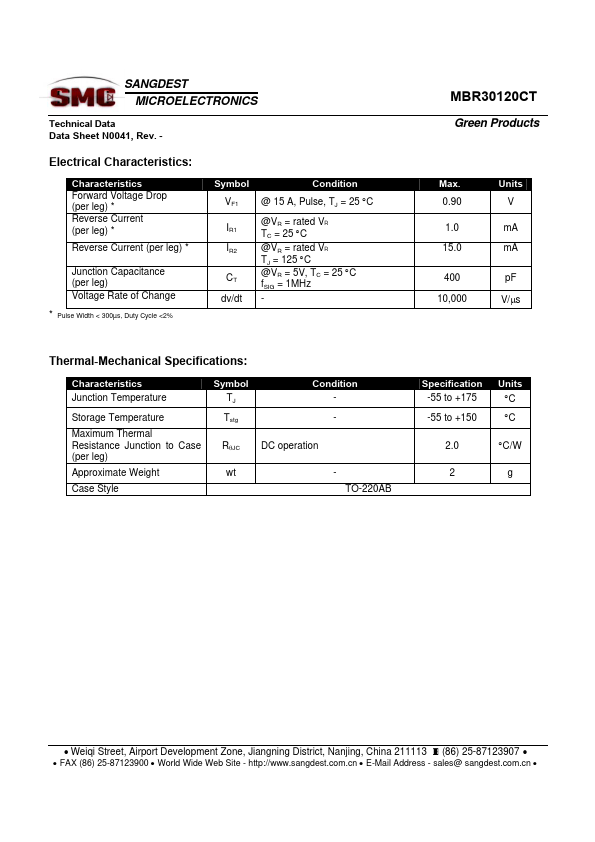 MBR30120CT