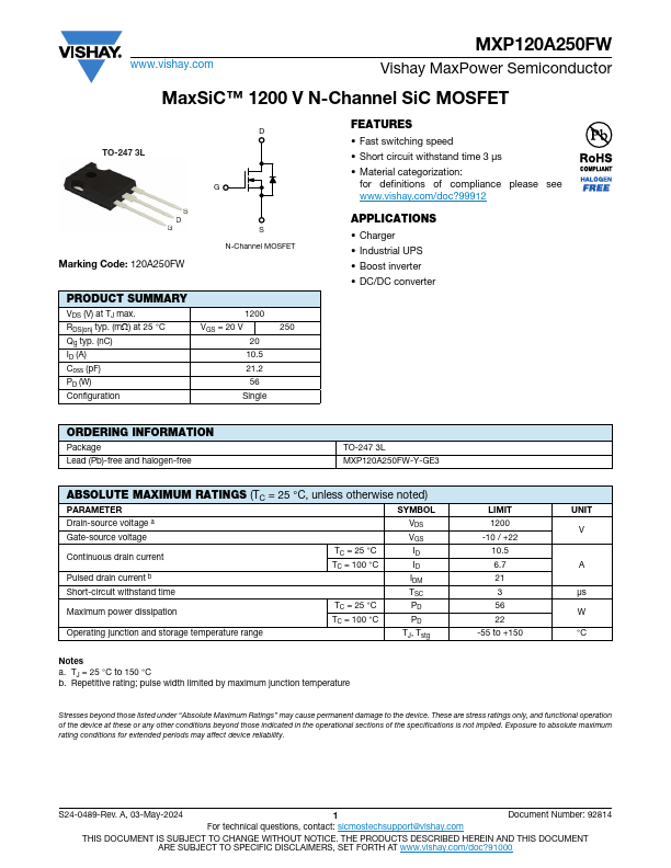 MXP120A250FW