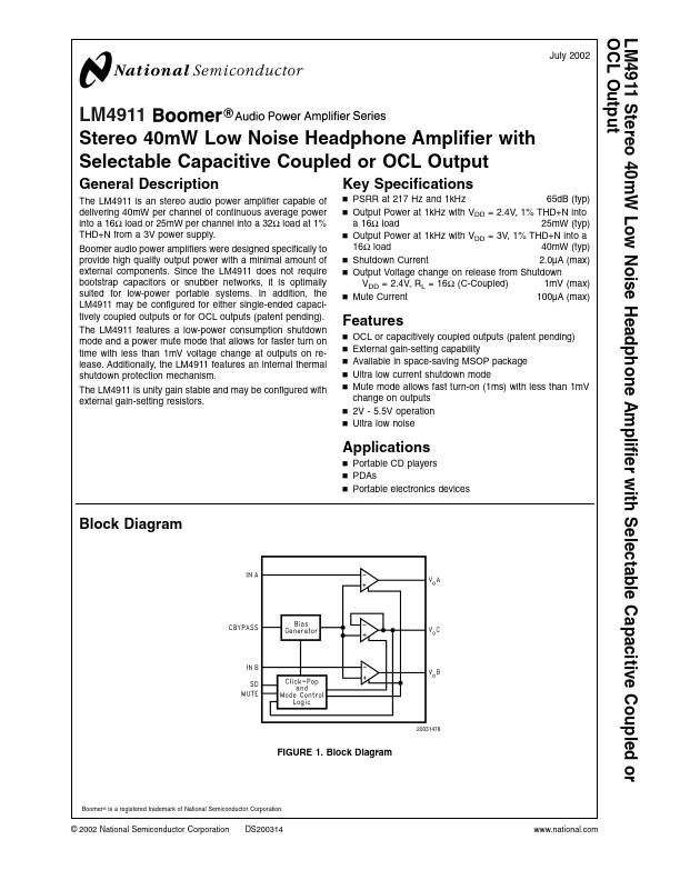 LM4911