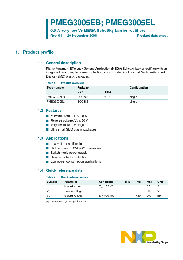 PMEG3005EB