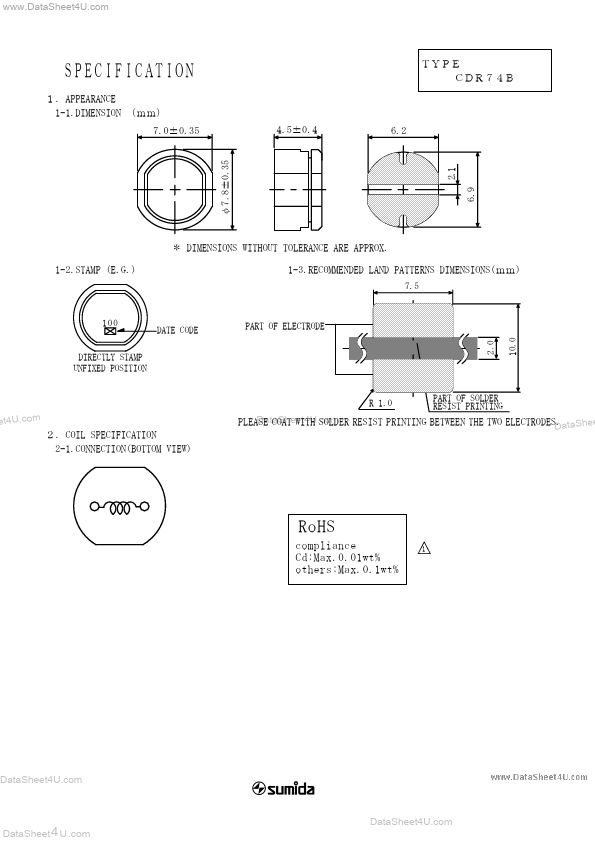 CDR74B