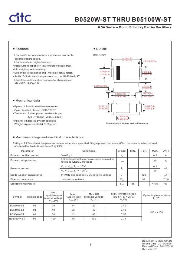 B0540W-ST