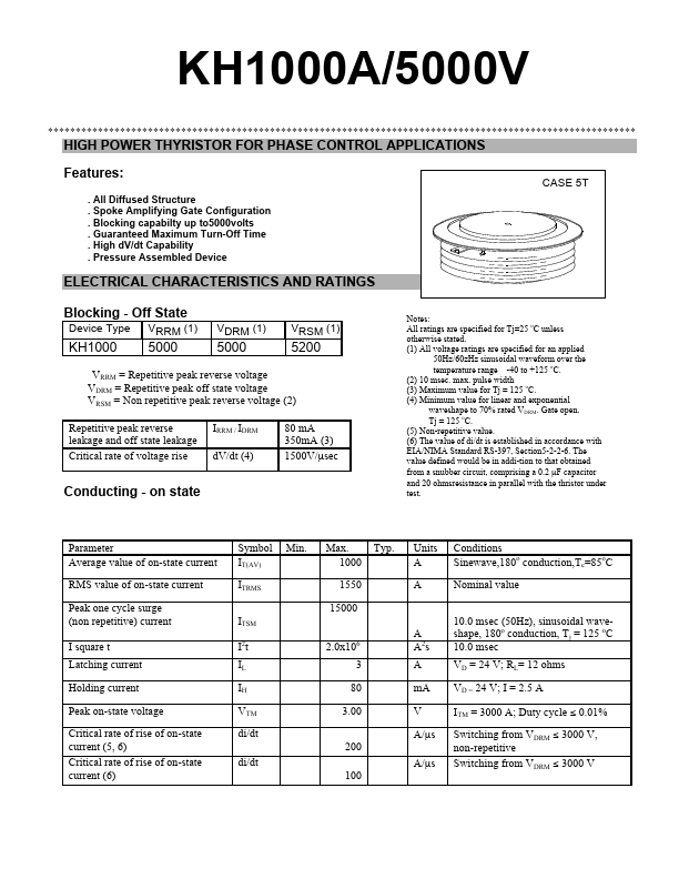 KH1000A-5000V