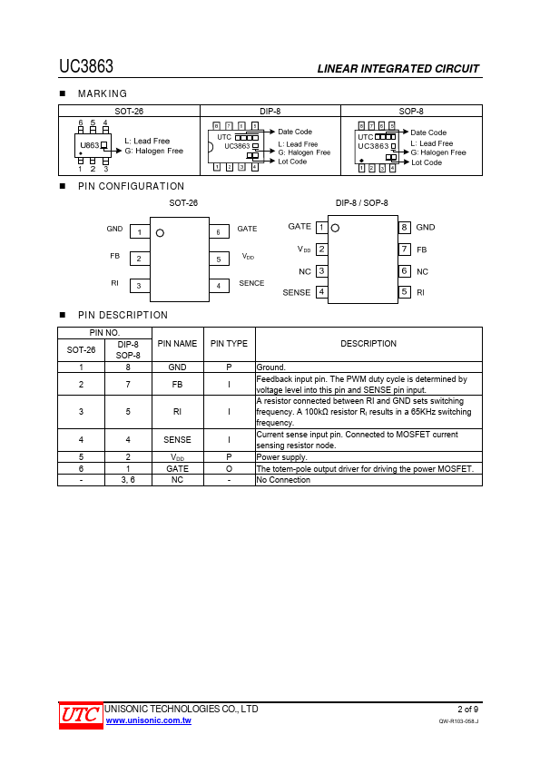 UC3863