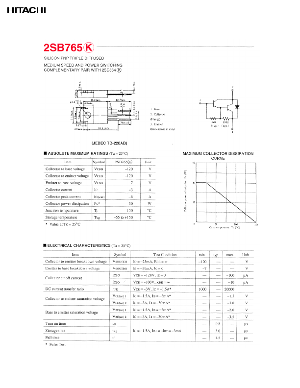 2SB765