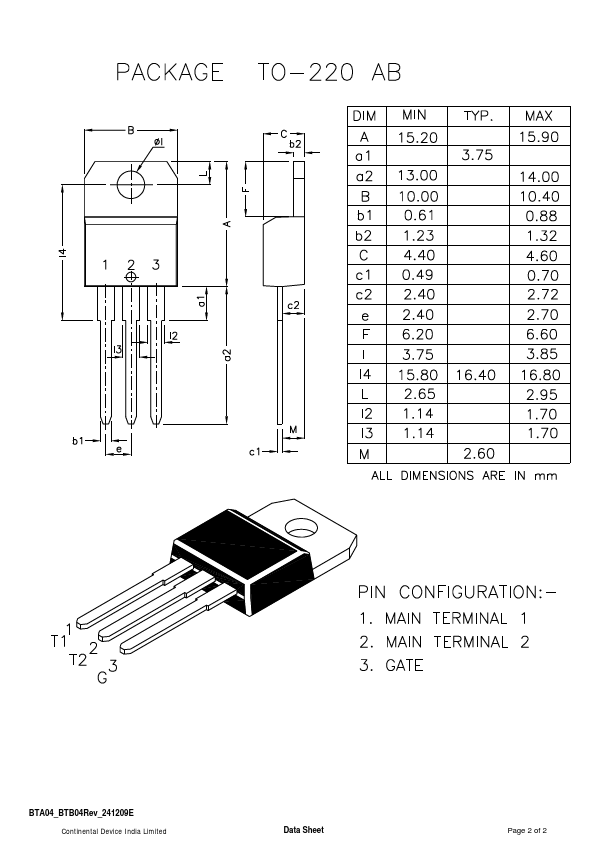 BTA04-600