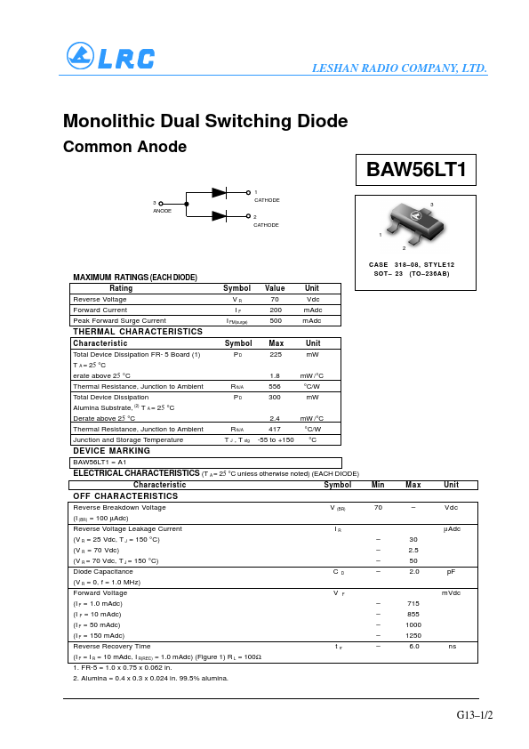 BAW56LT1