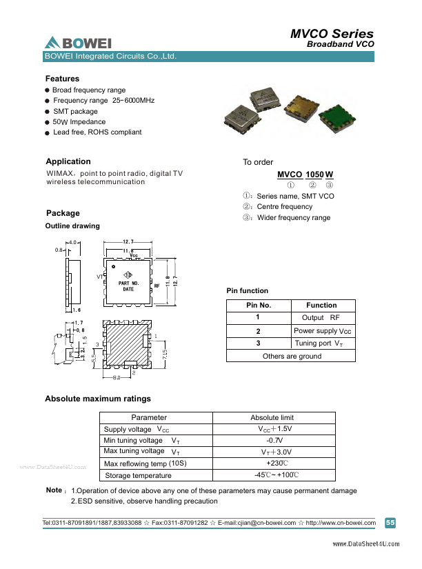 MVCO1500W