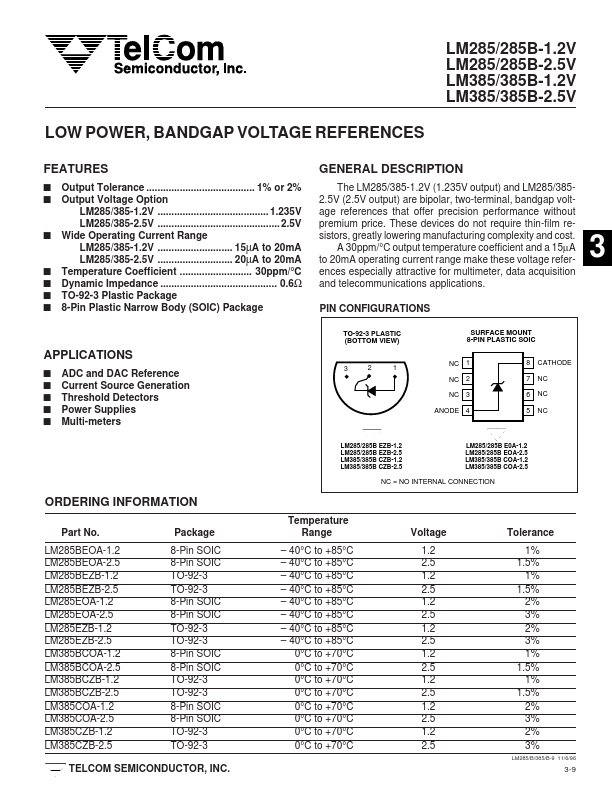 LM285-2.5V