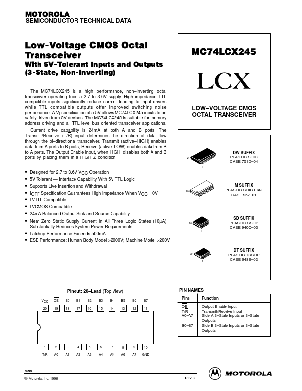 74LCX245