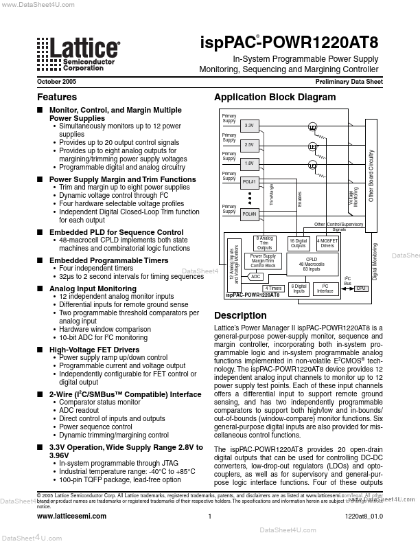 ISPPAC-POWR1220AT8