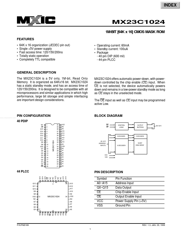 MX23C1024