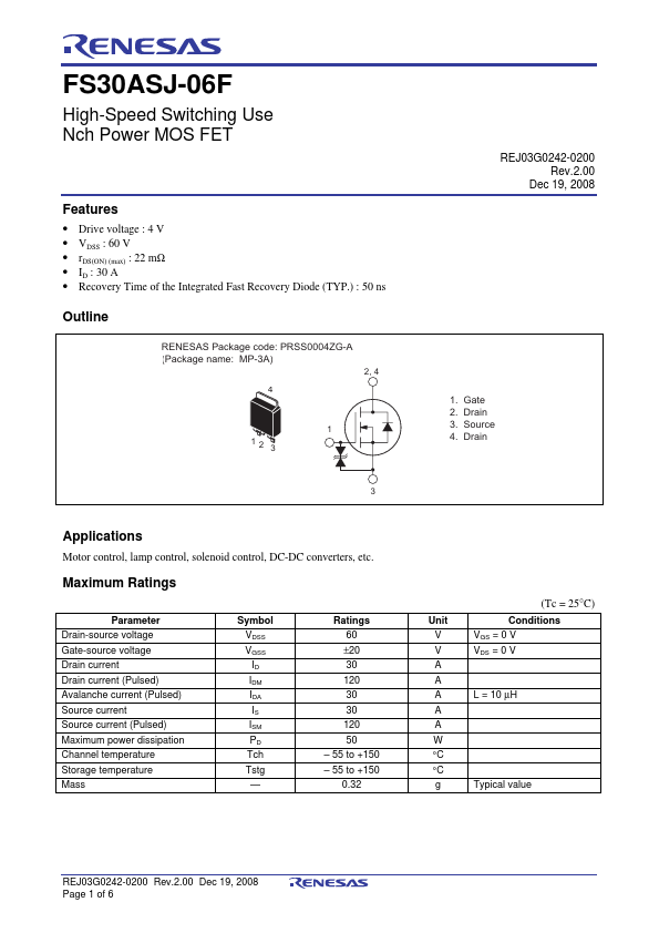 FS30ASJ-06F