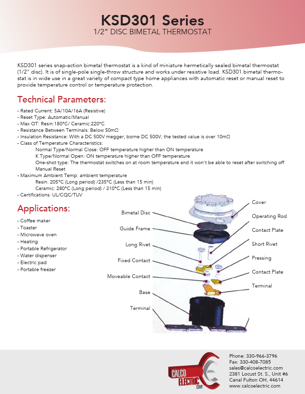 KSD301-V