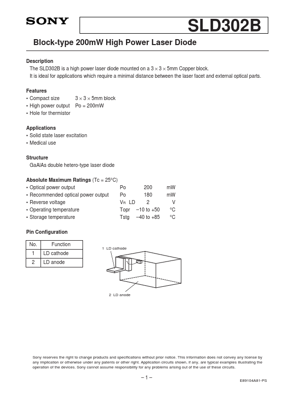 SLD302B