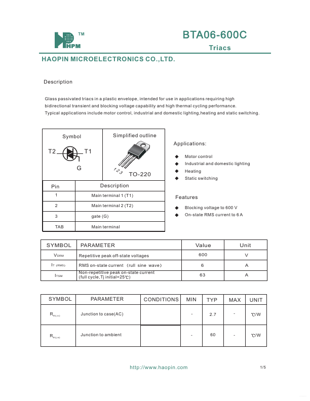 BTA06-600C