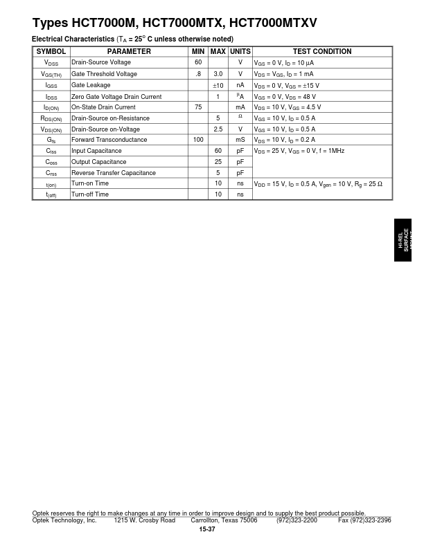 HCT7000M