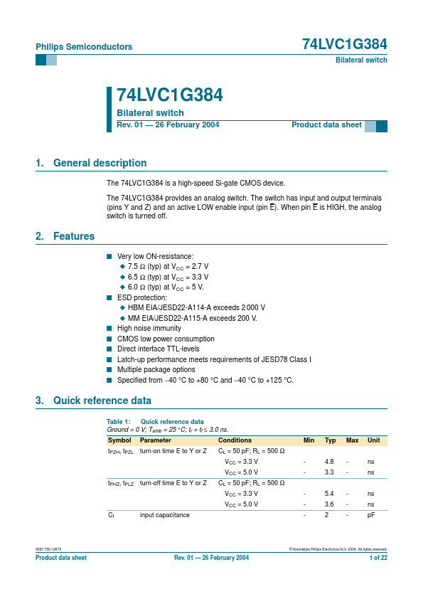 74LVC1G384