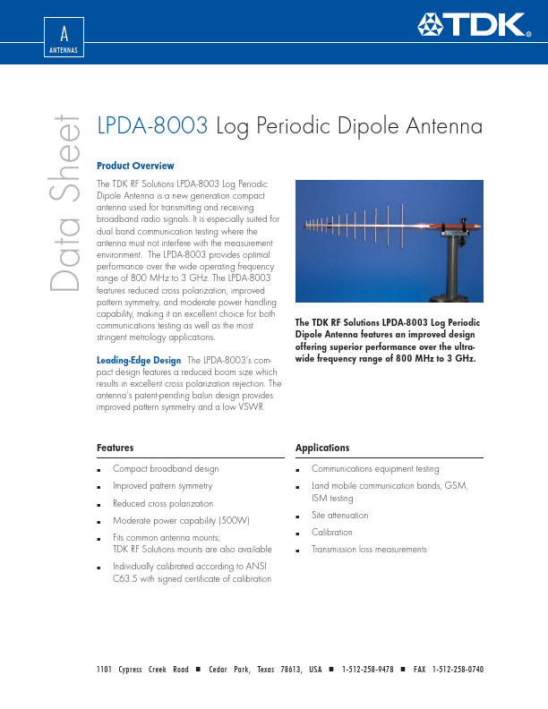 LPDA-8003