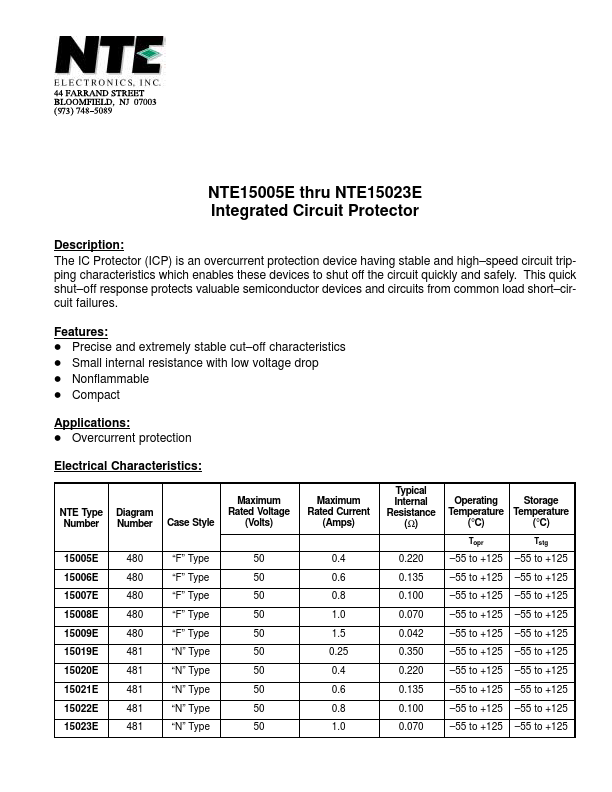 NTE15006E