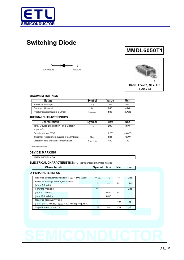 MMDL6050T1