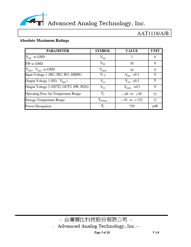 AAT1118B